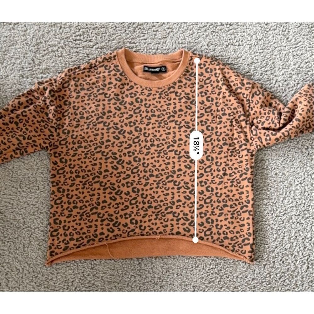 Blank NYC Leopard Print Sweatshirt - Picture 9 of 9
